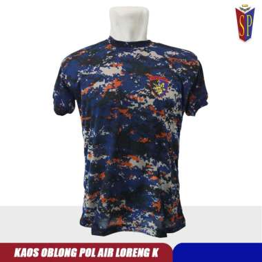 Kaos Polairud Logo Loreng - Kaos Dalam Polairud Logo Loreng