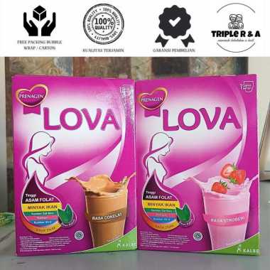 Susu Prenagen Lova 120gr / Susu ibu hamil Lova stoberi