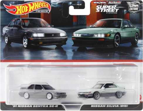 Hot Wheels Premium 2-Pack Audi S4 Quattro + Audi R8 LMS CAR - Foto 8
