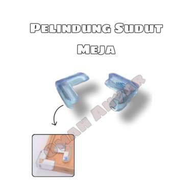 Silicone Pelindung Sudut Meja bentuk L Karet pelindung sudut meja 3M