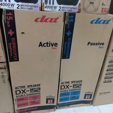 speaker aktif dat dx 152 original karaoke 15 inc