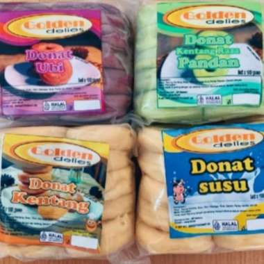 GOLDEN DELIES DONAT KENTANG DONAT KENTANG ISI 10
