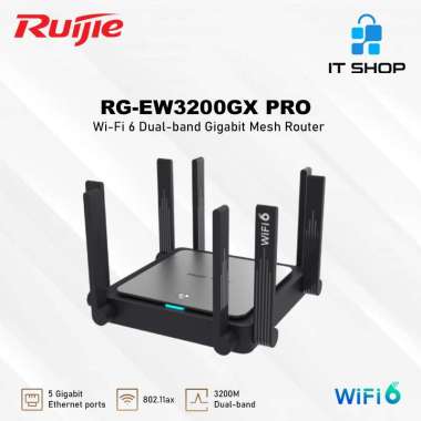 RUIJIE RG-EW3200GX PRO Wi-Fi 6 Dual-band Gigabit Mesh Router