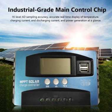 MPPT Solar Charger Controller Regulator Dual USB LCD 12/24V 30 A