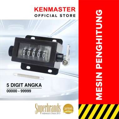 Mesin Hitung Cepat - Machine Counter KM-M67 - Alat Hitung 5 Digit - OL095