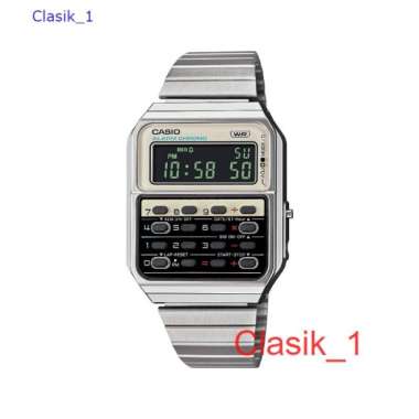 Original 100%! CASIO CA-500WE-7BDF Jam Tangan Calculator CA500 CA500WE Garansi Resmi
