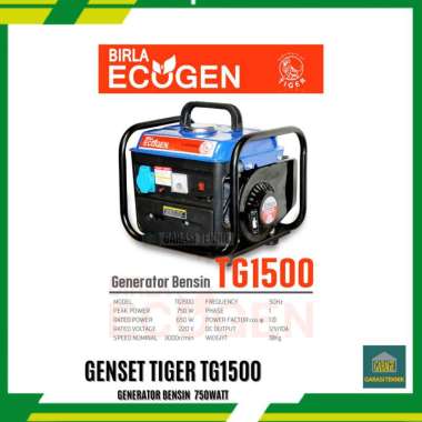 Genset 2 Tak Ecogen Birla TG1500 TG 1500 650 Watt Maksimal 750 Watt