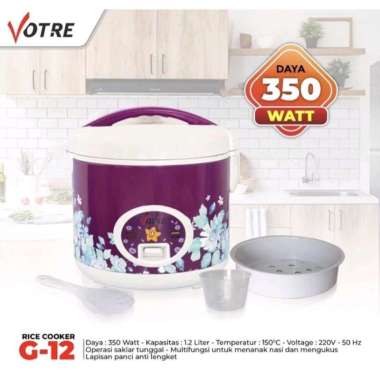Rice Cooker Votre G-12 kapasitas 1,2Liter
