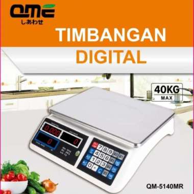 Timbangan Buah Digital 40Kg QME Timbangan Buah Digital 40Kg QM-5140