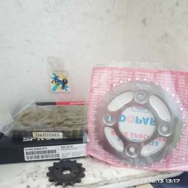 Gear Gir Paket Komplit Motor Honda Supra Fit New - Revo Lama Absolute - Kharisma (KTL)