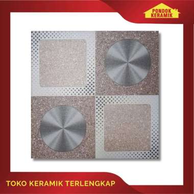 Keramik Lantai Aversa 50x50 Palermo Coklat / Keramik Teras