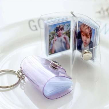 Gantungan Kunci Album Foto Mini Portable Keychain 1 & 2 Inch BTS Army