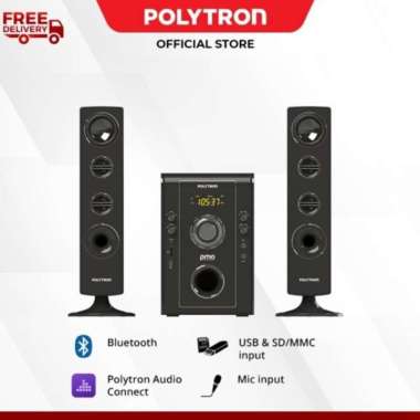 speaker polytron pma 9526 bluetooth USB garansi resmi