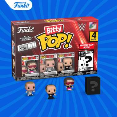 Funko Bitty POP! WWE - Bret Hart 4PK