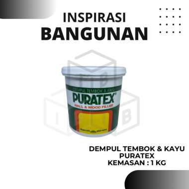 dempul kayu puratex 1 kg dempul kayu dan tembok puratex 1kg