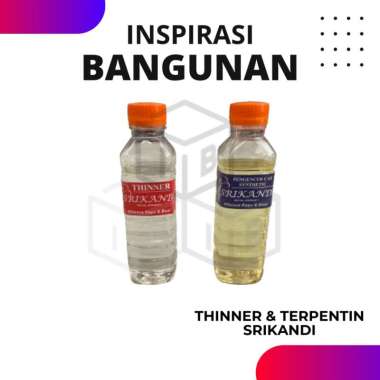 Thinner botol srikandi / afduner botol srikandi Pengencer Cat Besi Dan Kayu AFDUNER