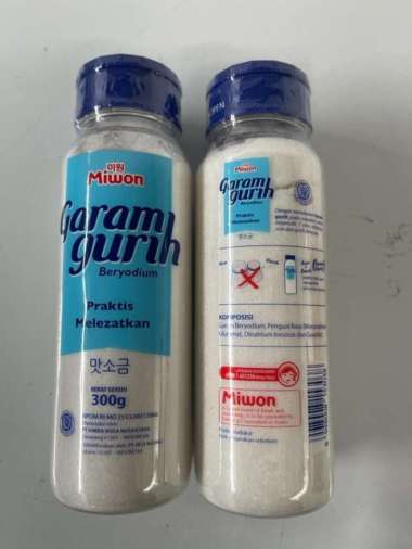 Garam Gurih Miwon 300 Gr Botol Beryodium