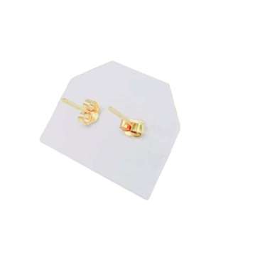 Askraft Ulir Penahan Belakang Anting Tusuk Emas Asli Giwang Tusuk AntingTindik - Satuan Sepasang