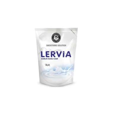 LERVIA SABUN SUSU CAIR MILK PCH 400ML