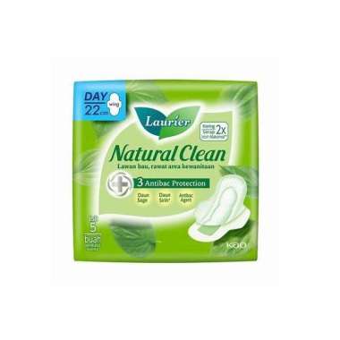 Promo Harga Laurier Natural Clean Night Wing 35cm 12 pcs - Blibli