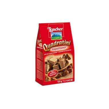 LOACKER WAFER QUADRATINI NAPOL 125G