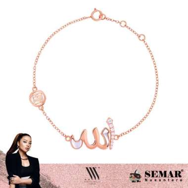 Nikita Willy Gold Gelang Emas Mahabbah Allah Gold 17K Semar Nusantara
