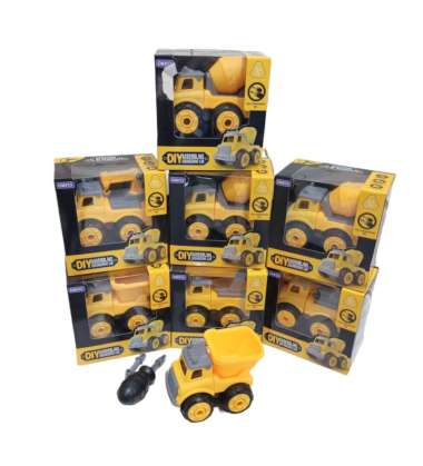 Mobil Bongkar Pasang Building Block Truck