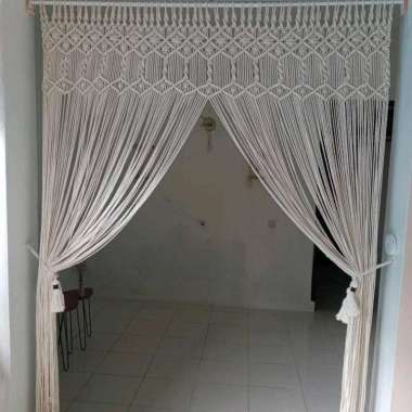 Gorden/ Tirai Makrame | Macrame curtain 013 - 100x200cm