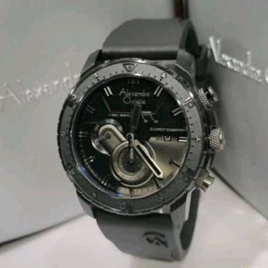 alexander christie/alexander AC 6627 MC jam tangan pria rubber original type 2890 Multicolour