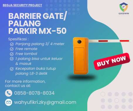 Palang Parkir/ Palang Otomatis/ Barrier Gate MX-51 4 Meter