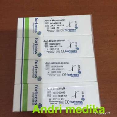Golongan Darah Tulip - Anti D isi 10 ml Multivariasi Multicolor