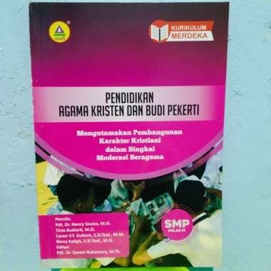 Pendidikan Agama Kristen SMP Kelas 7 8 9 Kurikulum Merdeka Andi Multivariasi Multicolor