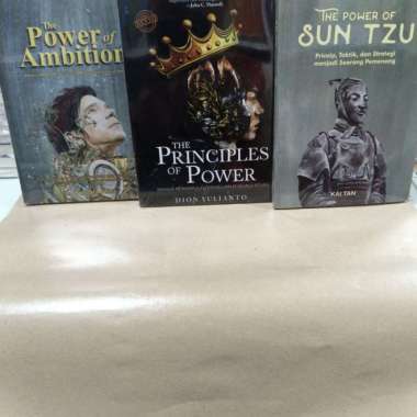 PAKET 3 BUKU THE POWER OF SUN TZU THE POWER OF AMBITION THE PRINCIPLES Multivariasi Multicolor