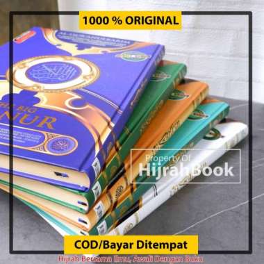 Al Quran The Big An Nur A3 Terjemah Perkata Latin Lansia Ukuran Jumbo Multivariasi Multicolor