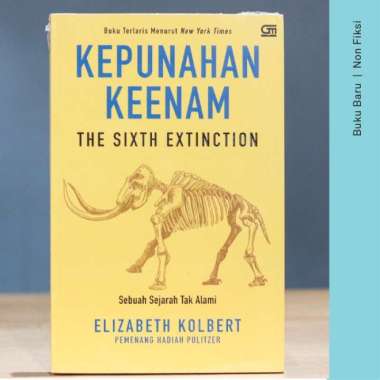 Buku Kepunahan Keenam - Elizabeth Kolbert Multivariasi Multicolor