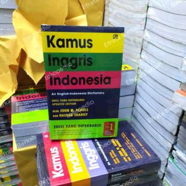 kamus bahasa inggris indonesia john echols Multivariasi Multicolor