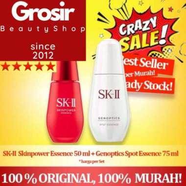 SK-II SK2 SKII SK II Skinpower Essence 50 ml + Genoptics Spot Essence