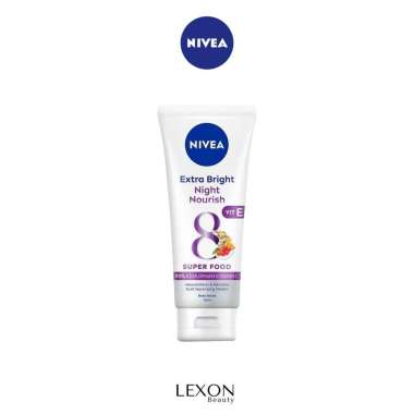[Nivea] Body Serum 70 ml dan 180 ml Extra Bright Night Nourish 180ml