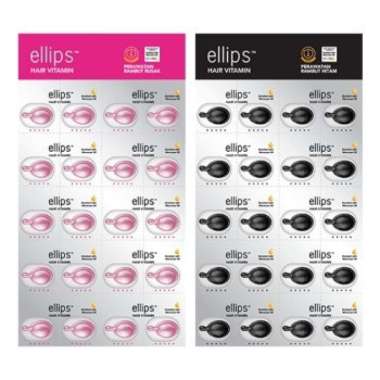 ELLIPS VITAMIN RAMBUT HARGA PER RENTENG ISI 20 BIJI ELLIPS HAIR VITAMIN MINI BLISTER VITAMIN RAMBUT 