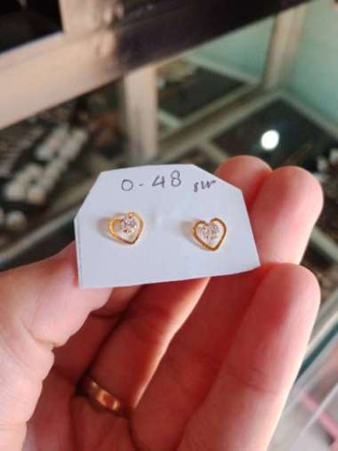 Anting Tindik Emas Asli Anting Tindik Wanita Anting Tindik Limited Edition Anting Tindik Dewasa Anti