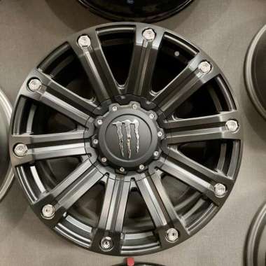 Velg R20 Monster Pcd 5x114 Lebar 9 Rata