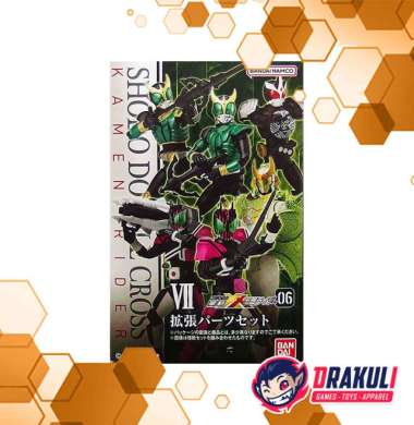 Toys BANDAI Shodo XX Double Cross Kamen Rider 06 - Expansion Part Set