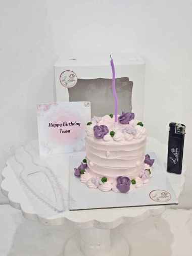 Korean Cake 8cm Cake Mini Cake ultah Anak Kue Ulang Tahun Viral Kue Bunga Mini Kue Kecil