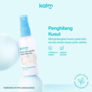 Kalm Penghilang Kusut Kain / Wrinkle Releaser 60mL