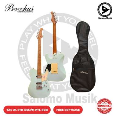 Gitar Elektrik Bacchus TAC24 STD RSM/M Roasted Mapple Original Varian Warna