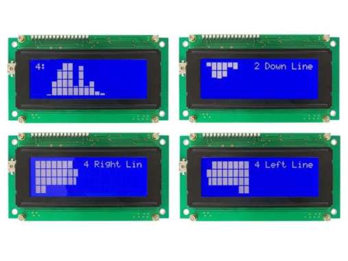LCD 20X4 Blue Backlight