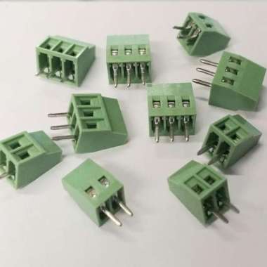 TERMINAL BLOK 2PIN 2.54MM GREEN