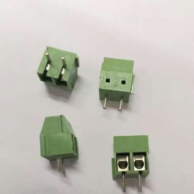TERMINAL BLOK 2PIN 3.5MM GREEN