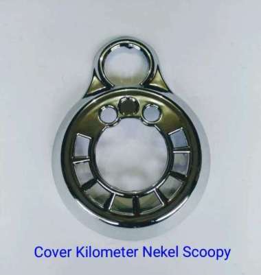 COVER DEPAN KILOMETER SCOOPY SPEEDOMETER SCOOPY LAMA KARBU NEKEL GOOKEM