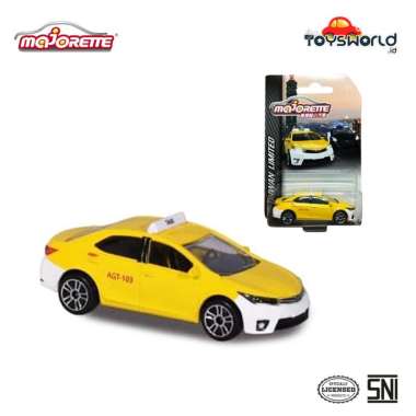 Majorette Limited Edition Taiwan Taxi Toyota Corolla Altis Yellow